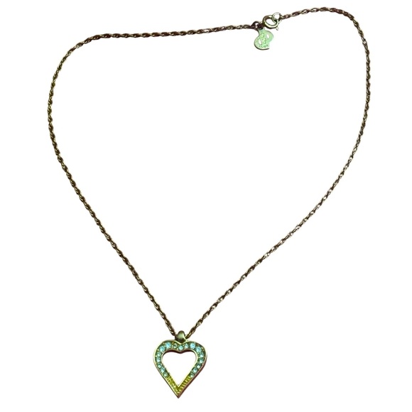 Christian Dior Heart Necklace - Picture 1 of 8